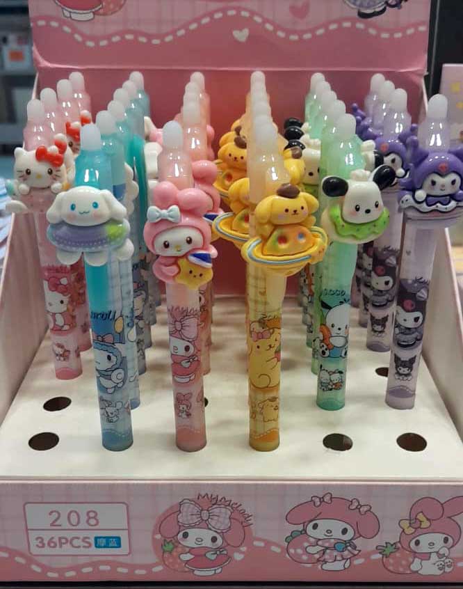 خودکار پاک کن دار فانتزی