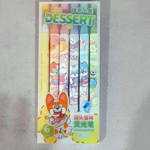 هایلایتر دوسر عطری بسته 6 عددی